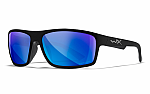WileyX PEAK Captivate Pol Blue Mirror Grey Matte Black Frame