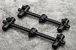 One More Cast Elbowz Black Anodised Aluminium 2 Rod Buzzbars One More Cast Elbowz Black Anodised Aluminium 2 Rod Buzzbars