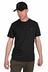 Fox Collection T-Shirt Black & Orange M