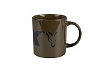 Fox Green & Black Logo Ceramic Mug
