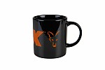 Fox Black & Orange Logo Ceramic Mug 