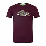 Korda Outline Tee Burgundy XXXL