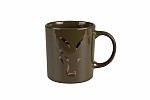 Fox Green And Camo Head Ceramic Mug