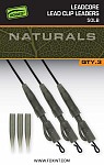 Fox EDGES Naturals Leadcore Power Grip Lead Clip Leaders 50lb 