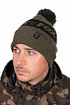 Fox Collection Bobble Hat - Green & Black