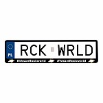Rockworld #WeAreRockworld - Ramka na Rejestrację Samochodową
