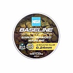 Nash Baseline Sinking Braid UV Yellow 0.25mm (25lb) / 1200m Nash Baseline Sinking Braid UV Yellow 0.25mm (25lb) / 1200m
