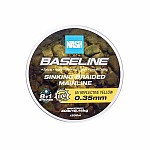 Nash Baseline Sinking Braid UV Yellow 0.35mm (40lb) / 1200m Nash Baseline Sinking Braid UV Yellow 0.35mm (40lb) / 1200m