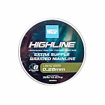Nash Highline Floating Braid Green 0.28mm / 1200m Nash Highline Floating Braid Green 0.28mm / 1200m