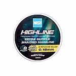 Nash Highline Floating Braid UV Yellow  0.18mm  / 1200m