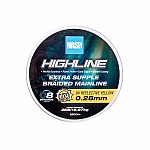 Nash Highline Floating Braid UV Yellow  0.28mm  / 1200m