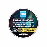 Nash Highline Floating Braid UV Yellow  0.35mm  / 1200m