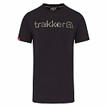 Trakker CR Logo T-Shirt Black Camo XL