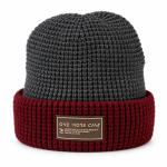 One More Cast Waffle Stitch Beanie uniwersalny