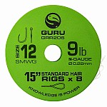 Gotowe Przypony Feederowe &raquo; Gotowe Przypony - z Włosem &raquo; GURU QM1 Standard Hair Ready Rigs - 38cm 12 / 0.22mm / 15in (38cm) &raquo; Rockworld Sklep dla karpiarzy, Sklep Wędkarski - Kulki proteinowe