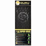 GURU SMWG Standard Hair Ready Rigs - 10cm 14 / 0.17mm / 10cm