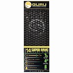 GURU SMWG Standard Hair Ready Rigs - 10cm 14 / 0.19mm / 10cm