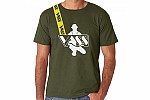 Vass Printed T- Shirt Khaki Green (V1804) M