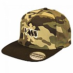 Vass Snapback Green Camo with Black Peak