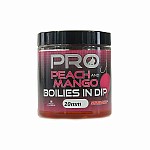 Starbaits Probiotic Boilies in Dip Peach Mango