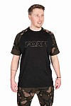 Fox Black / Camo Outline T-Shirt XXL