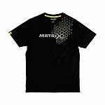 Matrix Hex Print T-Shirt - Black XL