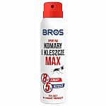 BROS - Spray na Komary i Kleszcze MAX (25% DEET)