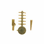 ESP Adjustable Lead Clips  weedy green / zielony