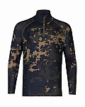 Korda Kool UPF Zip Jersey Dark Camo XXXL