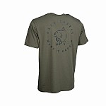 Nash Make It Happen Carp Logo T Shirt - Green M Nash Make It Happen Carp Logo T Shirt - Green M