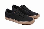 Fox Black Canvas Shoe UK 11 / EU 45
