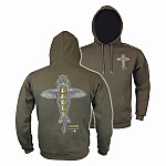 Vass Carp Rising Hoody - Khaki M