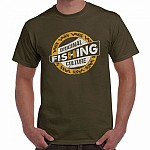 Vass Fishing Culture Printed T-Shirt - Khaki XL Vass Fishing Culture Printed T-Shirt - Khaki XL
