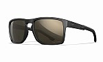 WileyX APEX Captivate Polarized Tungsten Mirror Grey Matte Black Frame