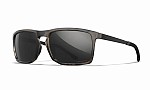WileyX AXE Captivate Polarized Black Mirror Grey Matte Tortoise Brown Frame