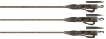 Fox Edges Naturals Tubing Leadclip Ready Rigs (Size 7)