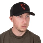 Fox Collection Baseball Cap - Black/Orange