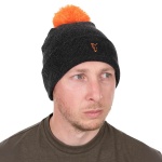 Fox Collection Booble Hat - Black/Orange