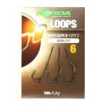 Korda Loop Rigs DF Wide Gape (Barbless) 6 (bezzadziorowy) Korda Loop Rigs DF Wide Gape (Barbless) 6 (bezzadziorowy)