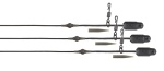 Fox Naturals Heli-Clip Rigs 50lb Leadcore