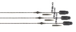 Fox Naturals Heli-Clip Rigs 50lb Copper Core