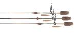 Fox CAMO Heli-Clip Rigs 50lb Leadcore