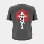 KUMU Rising Sun Grey T-Shirt XXXXL