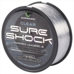 Gardner Sure Shock Tapered Leader - Clear 18-70 lb / 0.38-0.75mm Gardner Sure Shock Tapered Leader - Clear 18-70 lb / 0.38-0.75mm