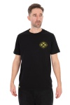 Matrix Large Fade Logo T-shirt - Black/Lime XXXL