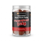 Kulki Proteinowe Hookbaits &raquo; UltimateProducts Essential Hard Hookbaits - Strawberry Fish 24 mm &raquo; Rockworld Sklep dla karpiarzy, Sklep Wędkarski - Kulki proteinowe