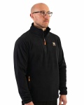 GURU Black 1/4 Zip Fleece  XL