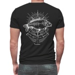 Ubrania Karpiowe &raquo; Koszulki wędkarskie &raquo; Rockworld T-Shirt Free on the bank  - Czarna XL &raquo; Rockworld Sklep dla karpiarzy, Sklep Wędkarski - Kulki proteinowe