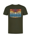Korda Dawn Vibes T-Shirt - Dark Olive XXXL