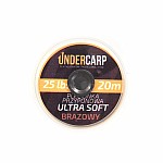 UnderCarp Ultra Soft - Plecionka Przyponowa 25lb / brązowy
